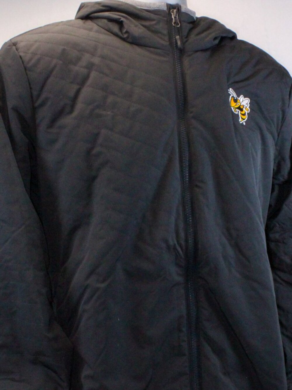 Georgia Tech Yellow Jackets Full-Zip ColdGear Fleece Jacket Women's Fitted XL